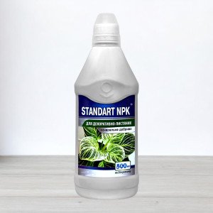 Органічно-мінеральне добриво Standart NPK, 500мл, для декоративно-листяних