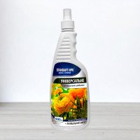 Мінеральне добриво аква-спрей Standart NPK, 500мл, універсальне