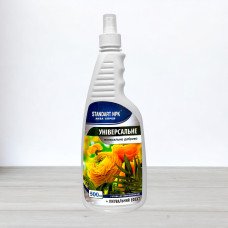 Мінеральне добриво аква-спрей Standart NPK, 500мл, універсальне