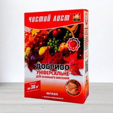 Добриво кристалічне Чистий Лист, 0,3кг, для осіннього внесення