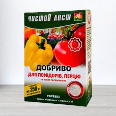 Добриво кристалічне Чистий Лист, 0,3кг, для томату, баклажану та перцю