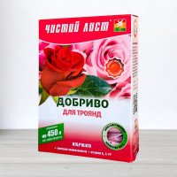 Добриво кристалічне Чистий Лист, 0,3кг, для троянд