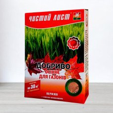 Добриво кристалічне Чистий Лист, 0,3кг, осіннє для газонів