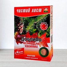 Добриво кристалічне Чистий Лист, 0,3кг, осіннє для хвойних