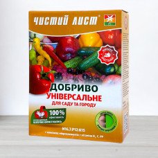 Добриво кристалічне Чистий Лист, 0,9кг, універсальне для саду та городу