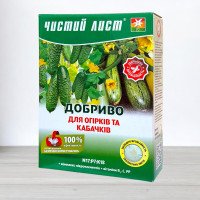 Добриво кристалічне Чистий Лист, 0,9кг, для огірків та кабачків