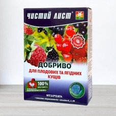 Добриво кристалічне Чистий Лист, 0,9кг, для плодових та ягідних чагарників