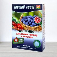 Добриво кристалічне Чистий Лист, 0,9кг, для чорниці та журавлини