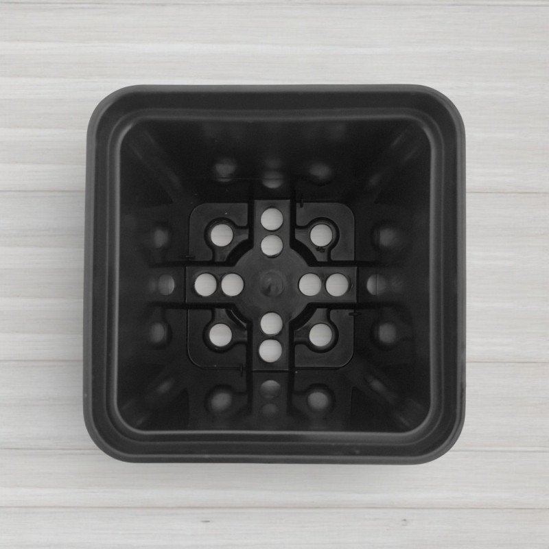 Горщик для розсади квадратний Don-Kwiat, Польща, 90 Х 96мм, 0,5л