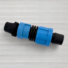 Стартер до крапельної стрічки з ущільнювальним кільцем та підтиском