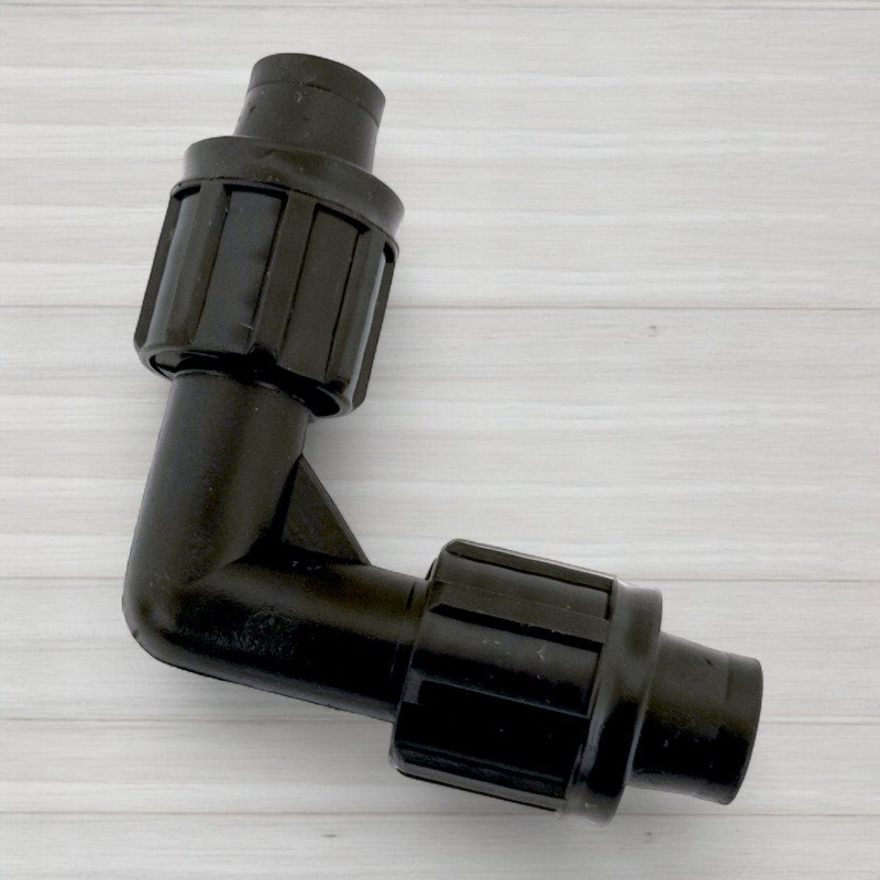 Кут затискний для крапельної стрічки