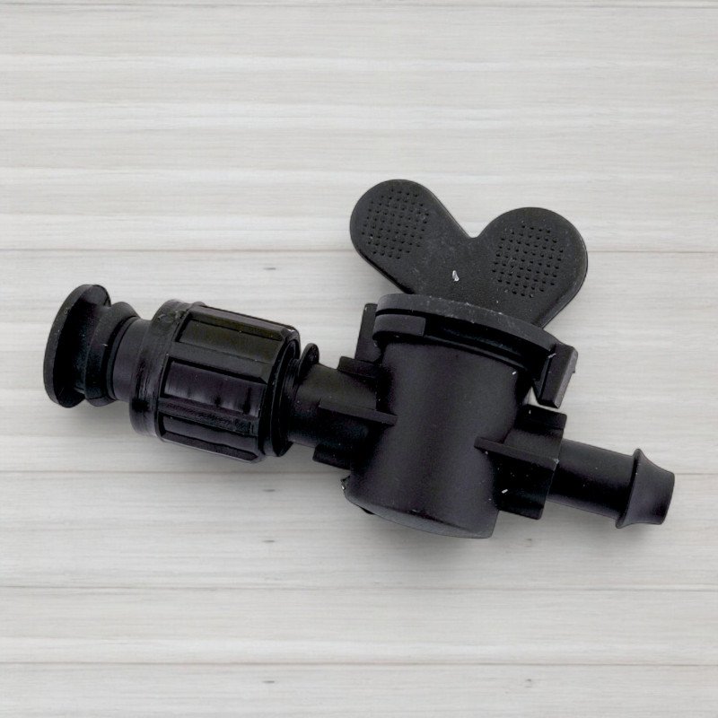 Кран стартовий для крапельної стрічки з ущільнювальною гумкою