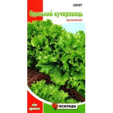 Насіння салату Одеський Кучерявець, Яскрава, 1г