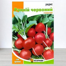 Насіння редису ранній Червоний, Яскрава, 10г
