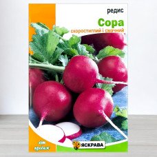 Насіння редису Сора, Яскрава, 10г