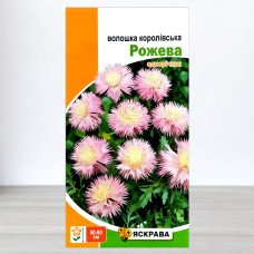 Насіння волошки Королівська Рожева, Яскрава, 0,5г