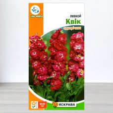 Насіння левкою Квік Червоний, Яскрава, 0,1г