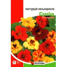 Насіння настурцiї низькорослої Суміш, Яскрава, 10г