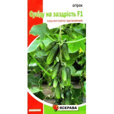 Насіння огірка бджолозапильного Сусіду на Заздрість F1, Яскрава, 0,5г