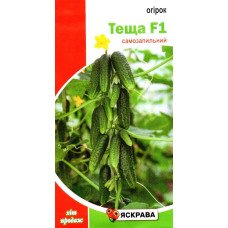 Насіння огірка партенокарпічного Теща F1, Яскрава, 0,3г
