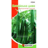 Насіння огірка бджолозапильного Китайське Диво, Яскрава, 0,5г