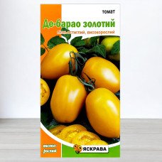 Насіння томату Де-Барао Золотий, Яскрава, 0,1г