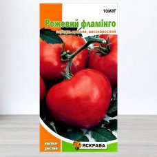 Насіння томату Рожевий Фламiнго, Яскрава, 0,1г