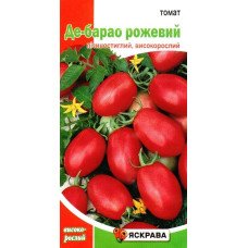 Насіння томату Де-Барао Рожевий, Яскрава, 0,1г