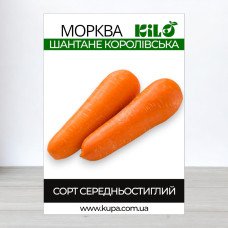 Насіння моркви Шантане Королівська, 100г
