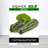 Насіння кабачка Зебра, 100г