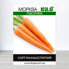 Насіння моркви Ласунка, 1кг