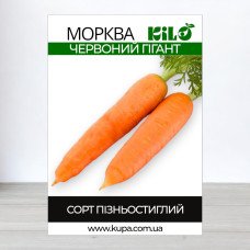Насіння моркви Червоний Гігант, 1кг