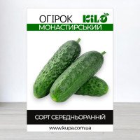 Насіння огірка бджолозапильного Монастирський, 0,5кг