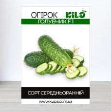 Насіння огірка бджолозапильного Голубчик F1, 0,5 кг