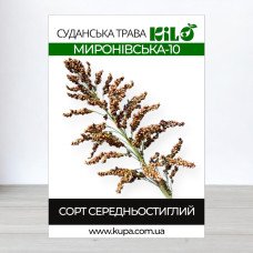Насіння суданської трави Миронівська-10, Сорго Суданське, 1кг