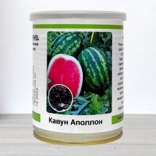 Насіння кавуна Аполлон F1, Молдова, Marvel, банка 100г