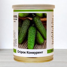 Насіння огірка бджолозапильного Конкурент, Україна, Marvel, банка 100г