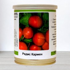 Насіння редису Кармен, Польща, Marvel, банка 100г
