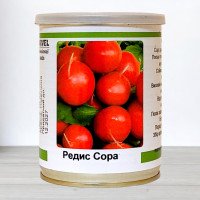 Насіння редису Сора, Німеччина, Marvel, банка 100г