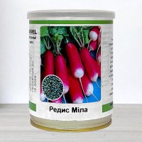 Насіння редису Міла, Польща, Marvel, банка 100г