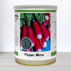 Насіння редису Міла, Польща, Marvel, банка 100г