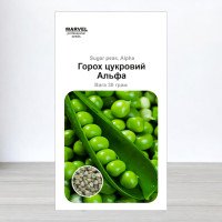 Насіння гороху цукрового Альфа, Україна, Marvel, 30г