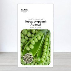Насіння гороху цукрового Амалфі, Польща, Marvel, 30г
