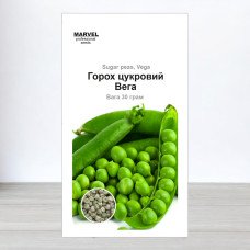 Насіння гороху цукрового Вега, Україна, Marvel, 30г
