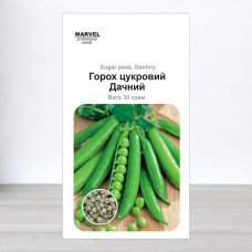Насіння гороху цукрового Дачний, Україна, Marvel, 30г