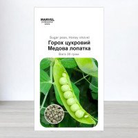 Насіння гороху цукрового Медова Лопатка, Польща, Marvel, 30г