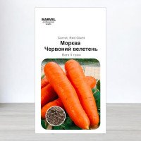 Насіння моркви Червоний Велетень, Польща, Marvel, 5г