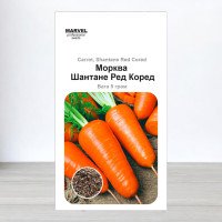 Насіння моркви Шантане Ред Коред, Італія, Marvel, 5г