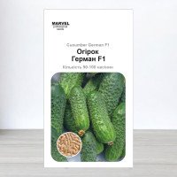 Насіння огірка партенокарпічного Герман F1, Польща, Marvel, 3г, 90-100 насінин
