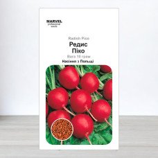 Насіння редису Піко, Польща, Marvel, 10г